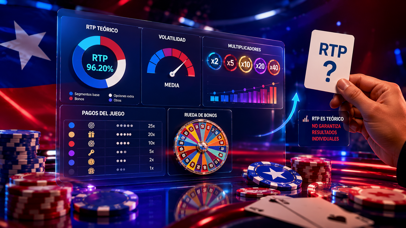Rondas de bonificación y multiplicadores en Crazy Time